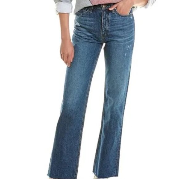 BRAND NEW rag & bone Alex High-Rise Straight Leg Jean - Picture 2 of 3